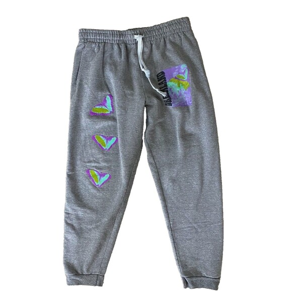 Bowery‎ Supply Company Jogger Gray Fleece Dreamland Pockets Size XL - Picture 1 of 11